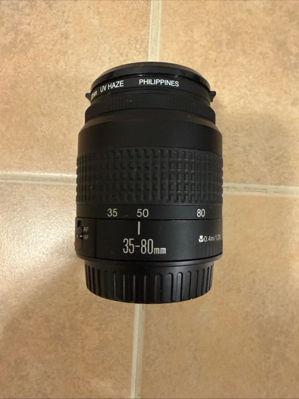 CANON EOS Rebel XS 35mm Film Camera w/EF 75 & EF 35 Lens